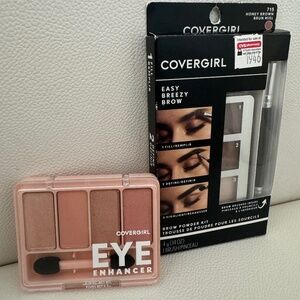 Covergirl eyeshadow and eyebrow kits